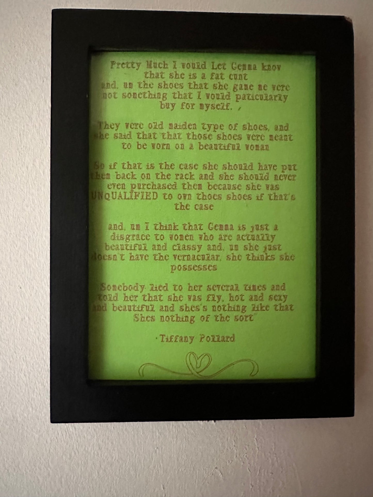 A Poem by Tiffany Pollard