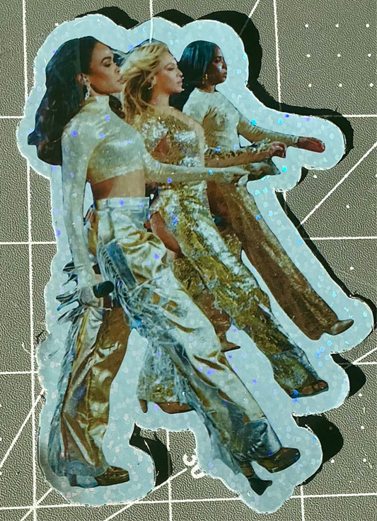 Destiny Fulfilled Cowboy Carter Tour Holographic Sticker