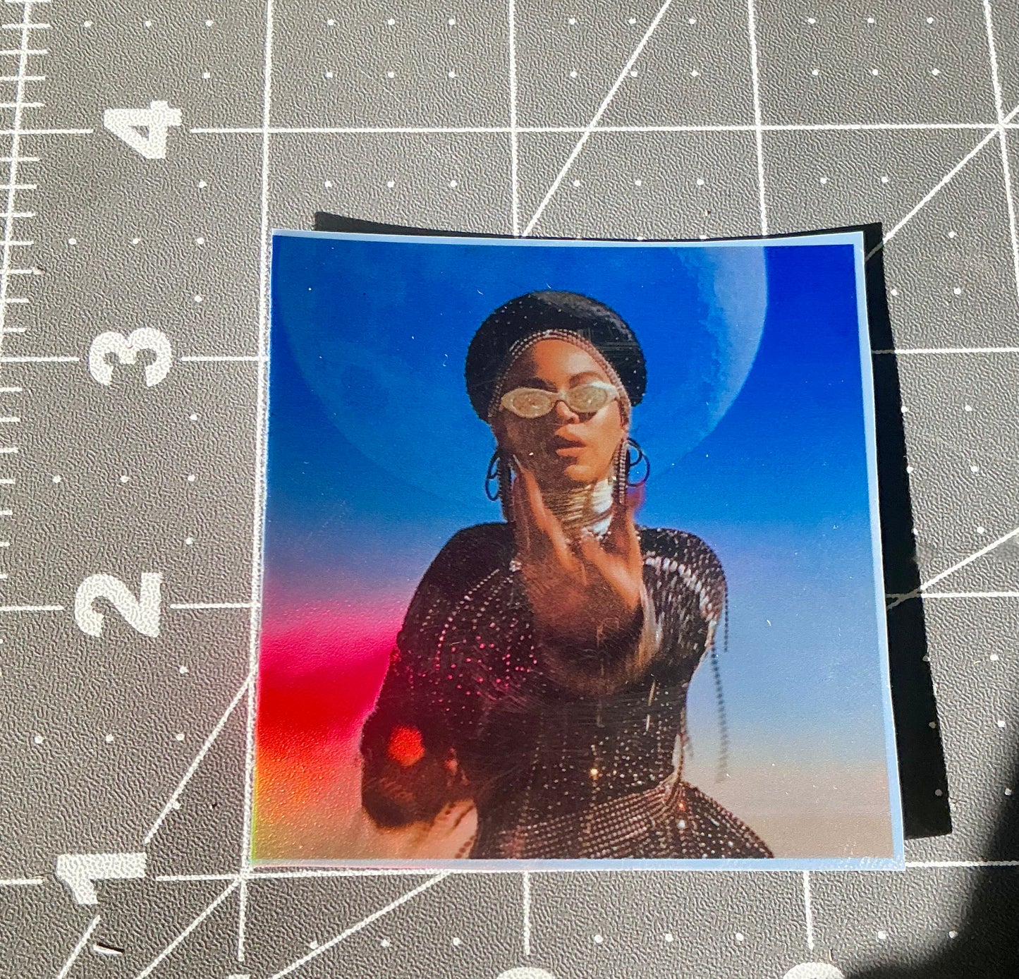 Find your way back Holographic Sticker