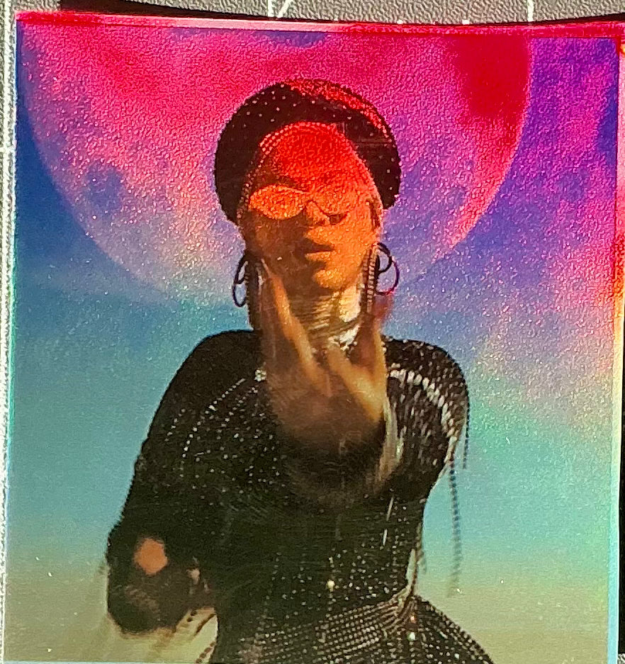 Find your way back Holographic Sticker