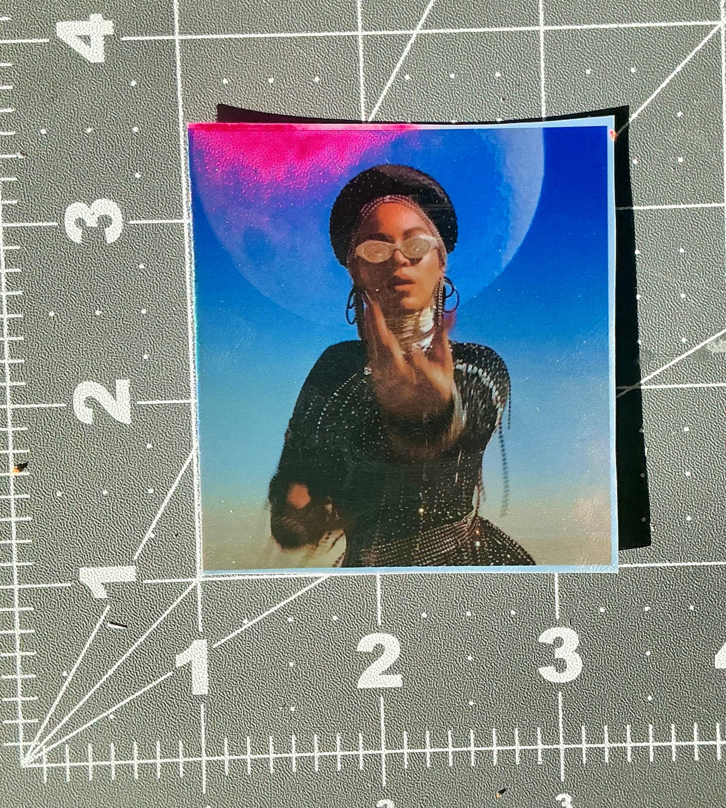 Find your way back Holographic Sticker