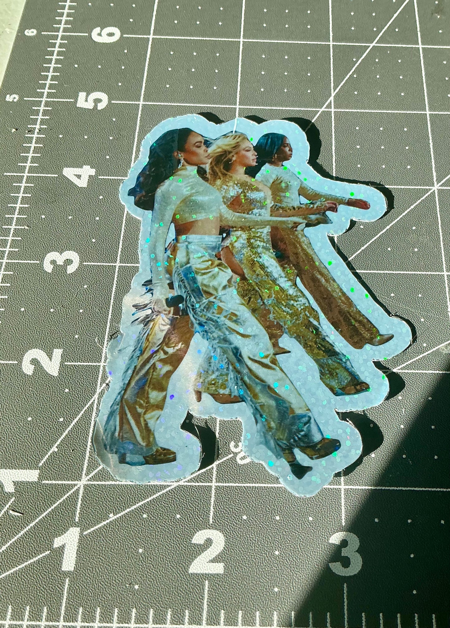 Destiny Fulfilled Cowboy Carter Tour Holographic Sticker
