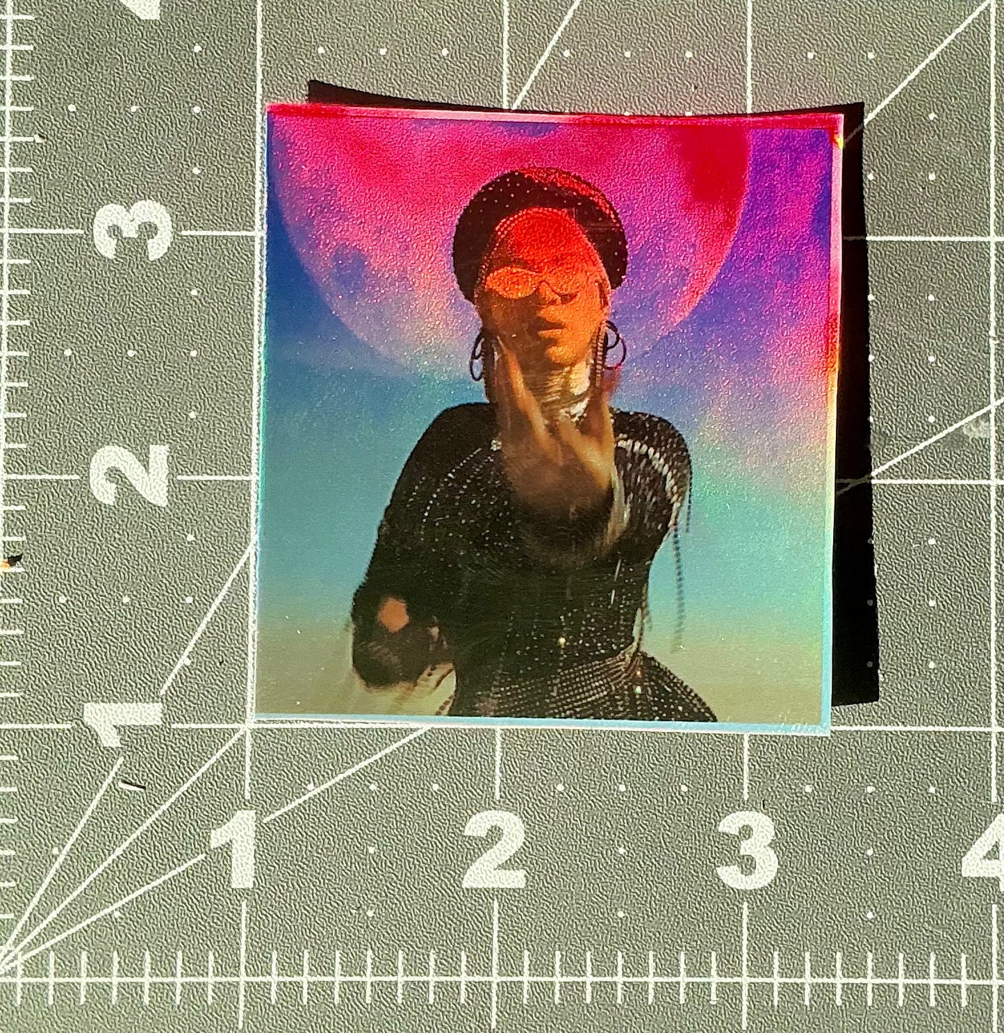 Find your way back Holographic Sticker