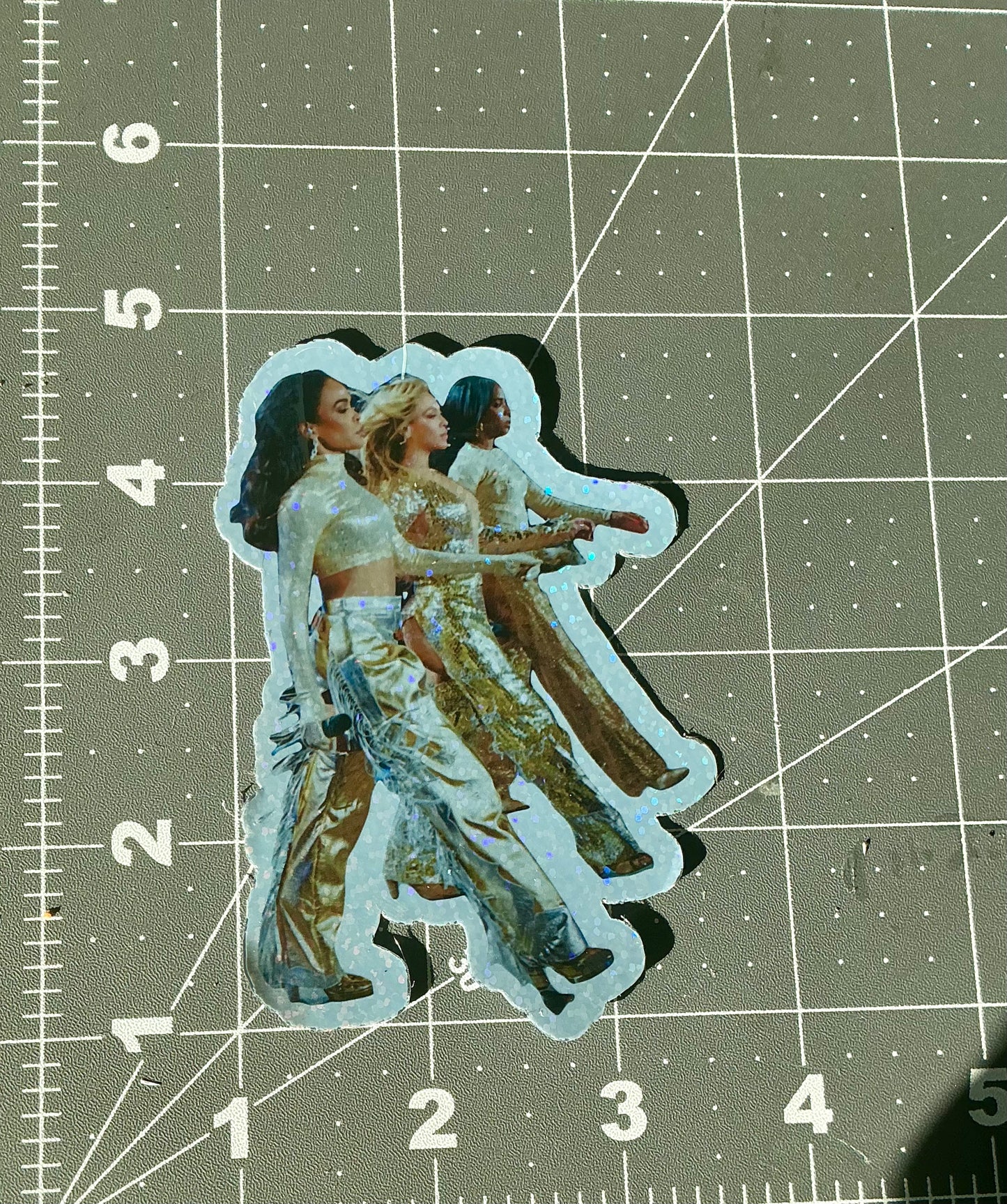 Destiny Fulfilled Cowboy Carter Tour Holographic Sticker